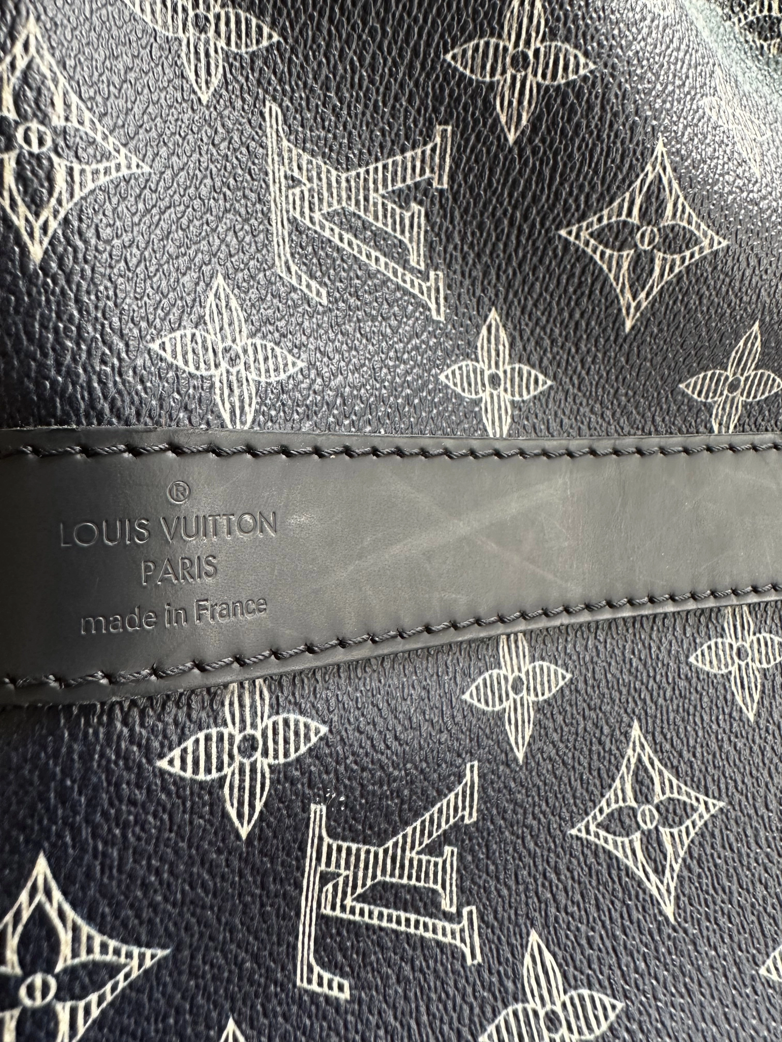 Louis Vuitton Chapman Brothers Navy Lion Keepall 45