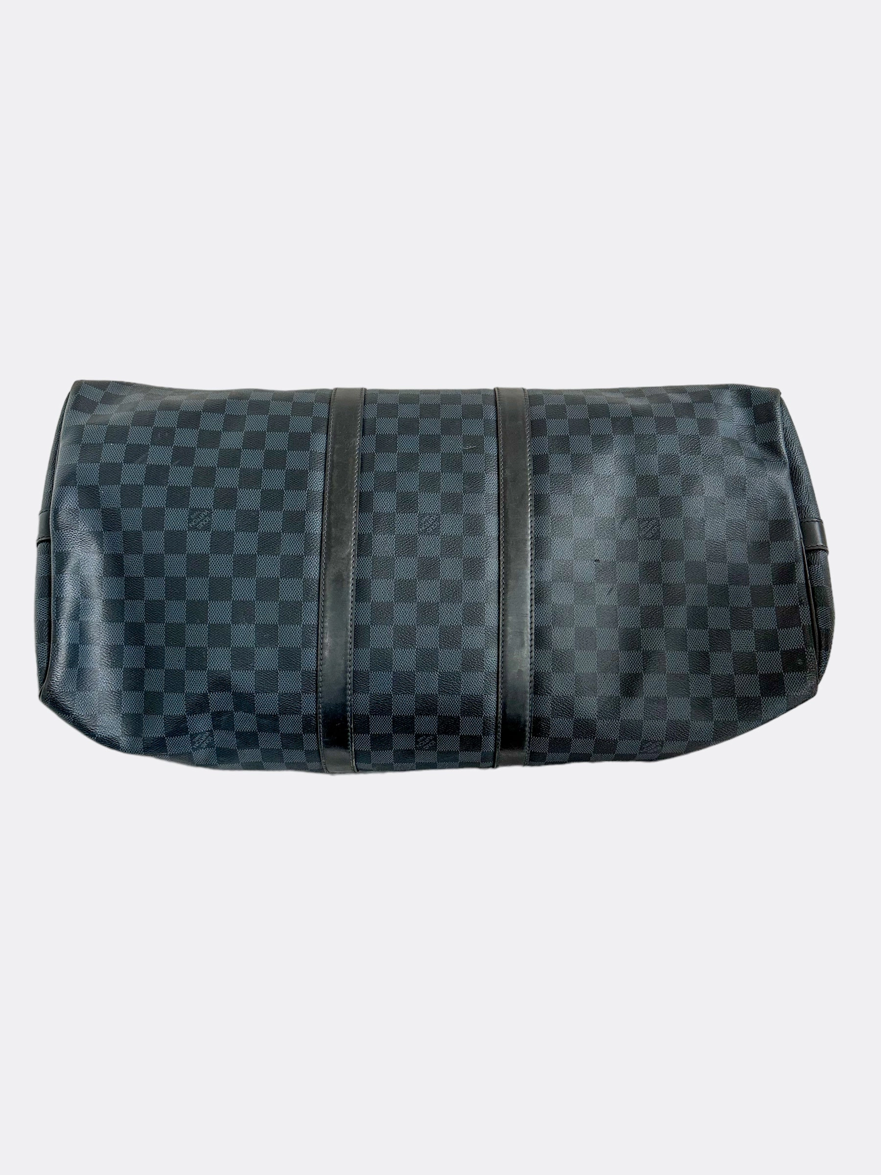 Louis Vuitton Damier Cobalt Keepall 55