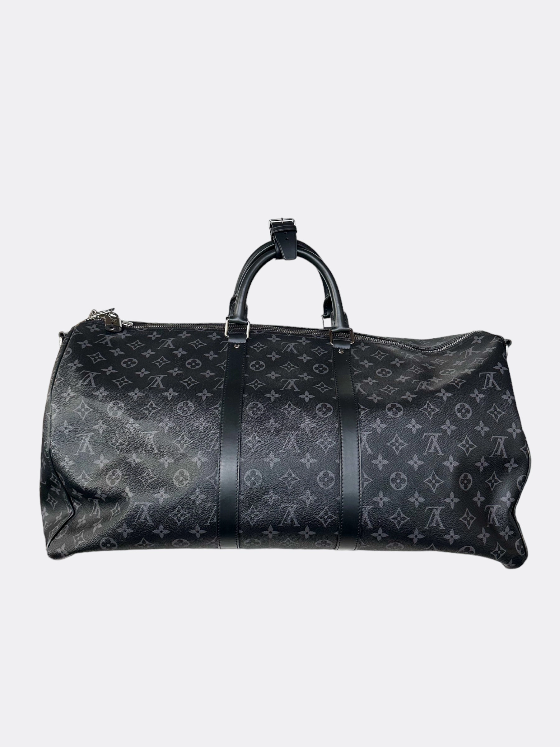 Louis Vuitton Monogram Eclipse Keepall 55