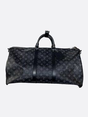 Louis Vuitton Monogram Eclipse Keepall 55