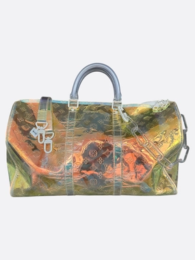 Louis Vuitton Multicolor Prism Monogram Keepall 50