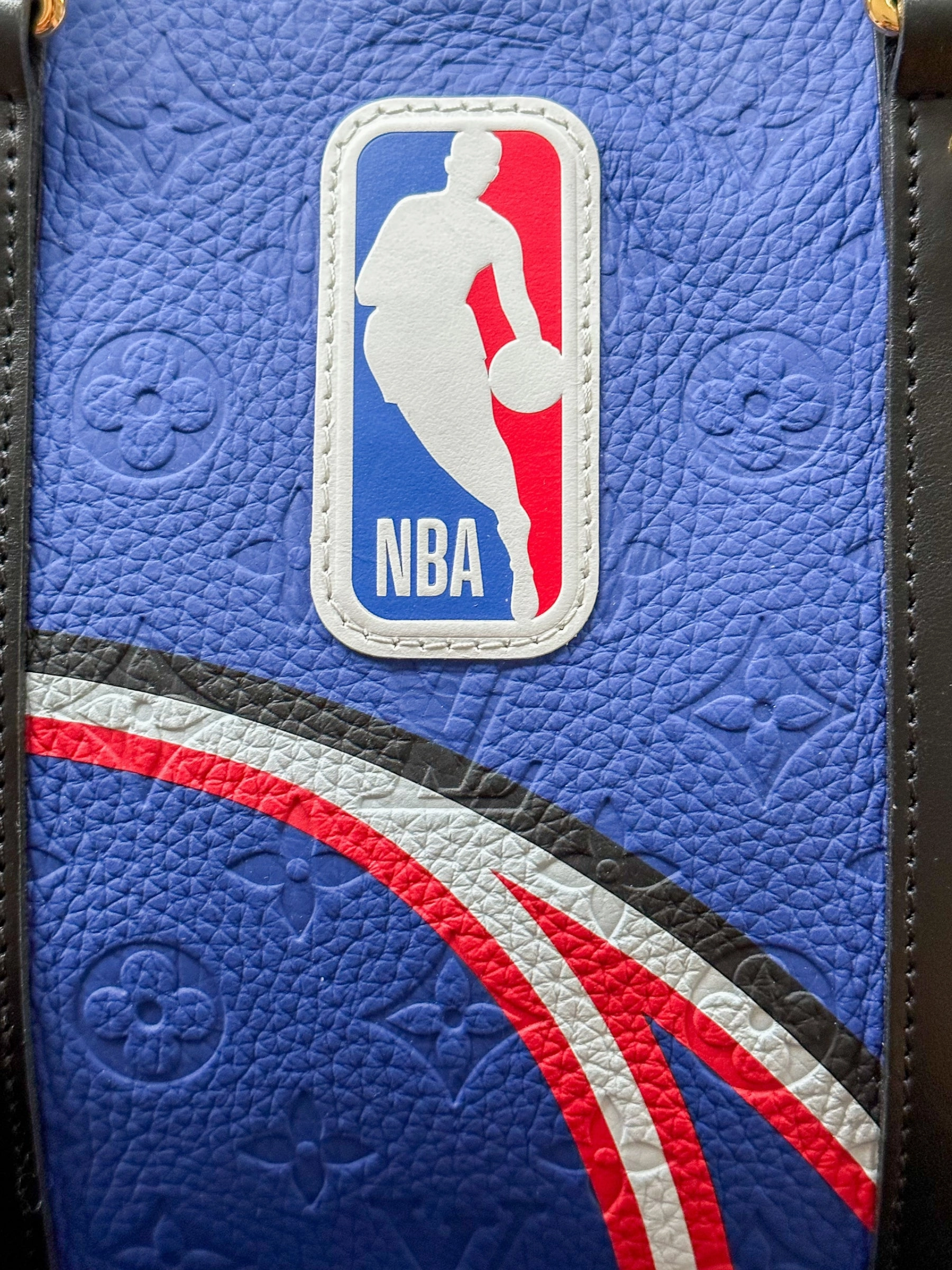Louis Vuitton NBA Blue Taurillon Monogram Keepall 55