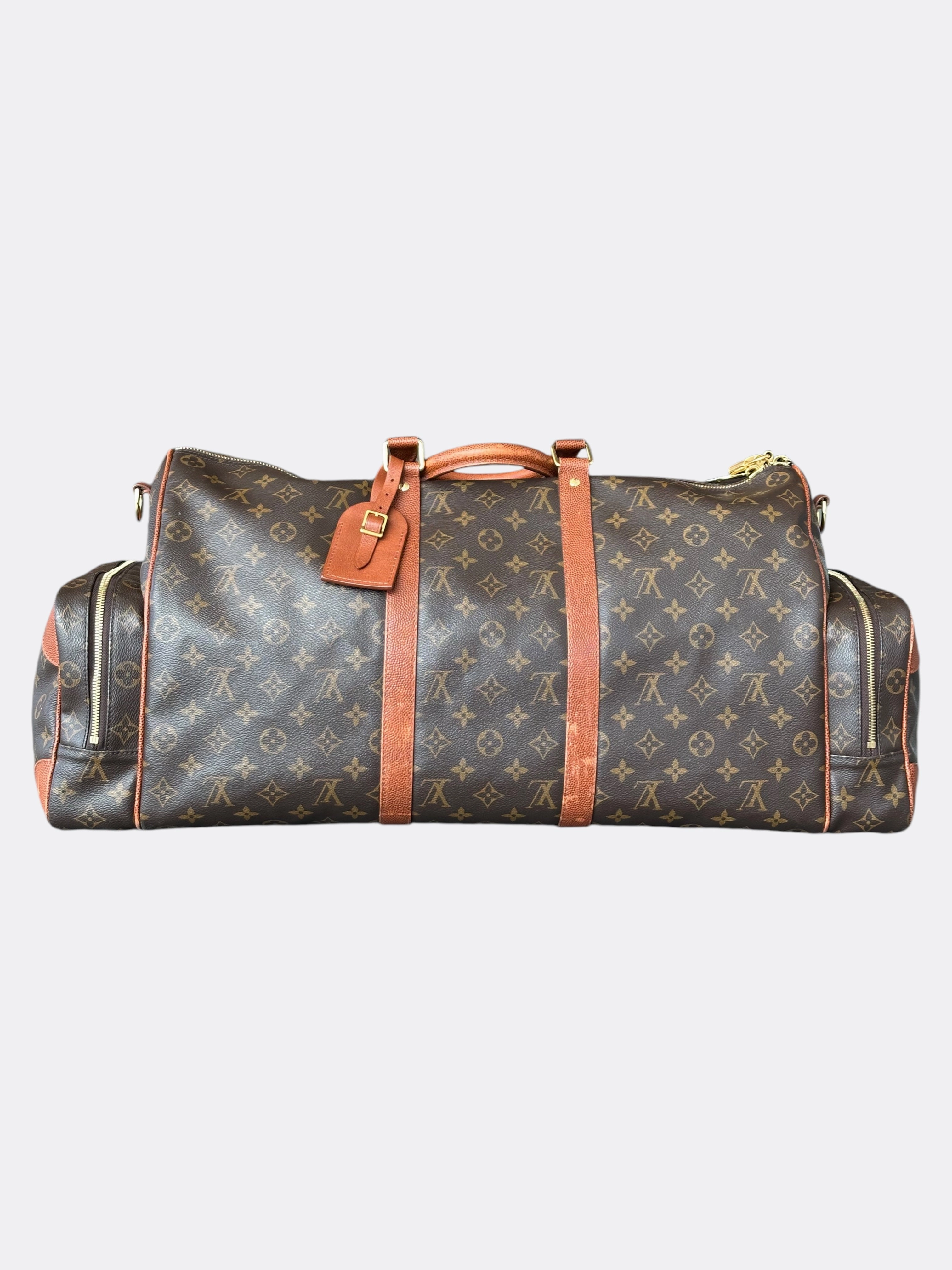 Louis Vuitton NBA Brown Monogram Trio Pocket Keepall