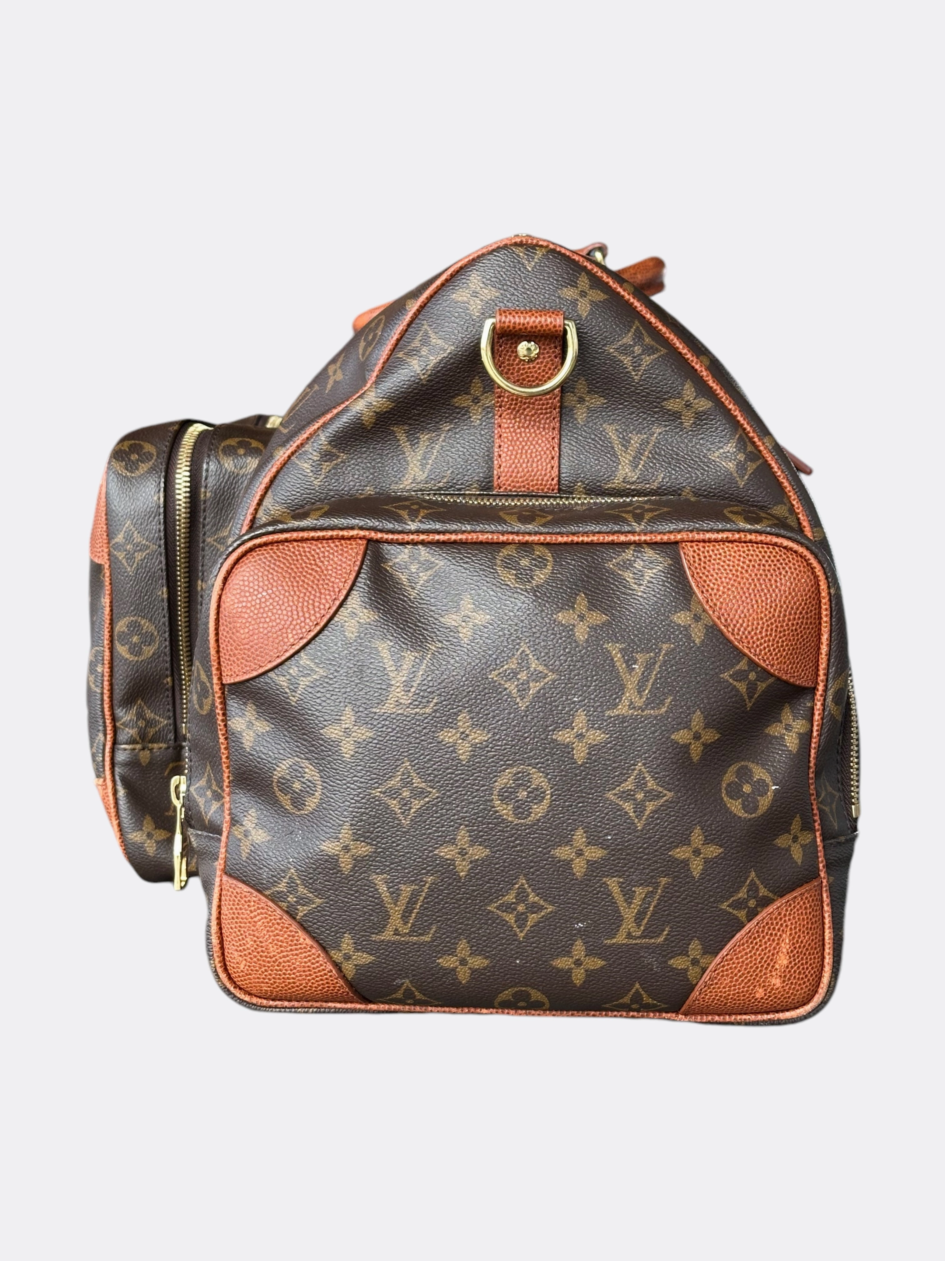 Louis Vuitton NBA Brown Monogram Trio Pocket Keepall