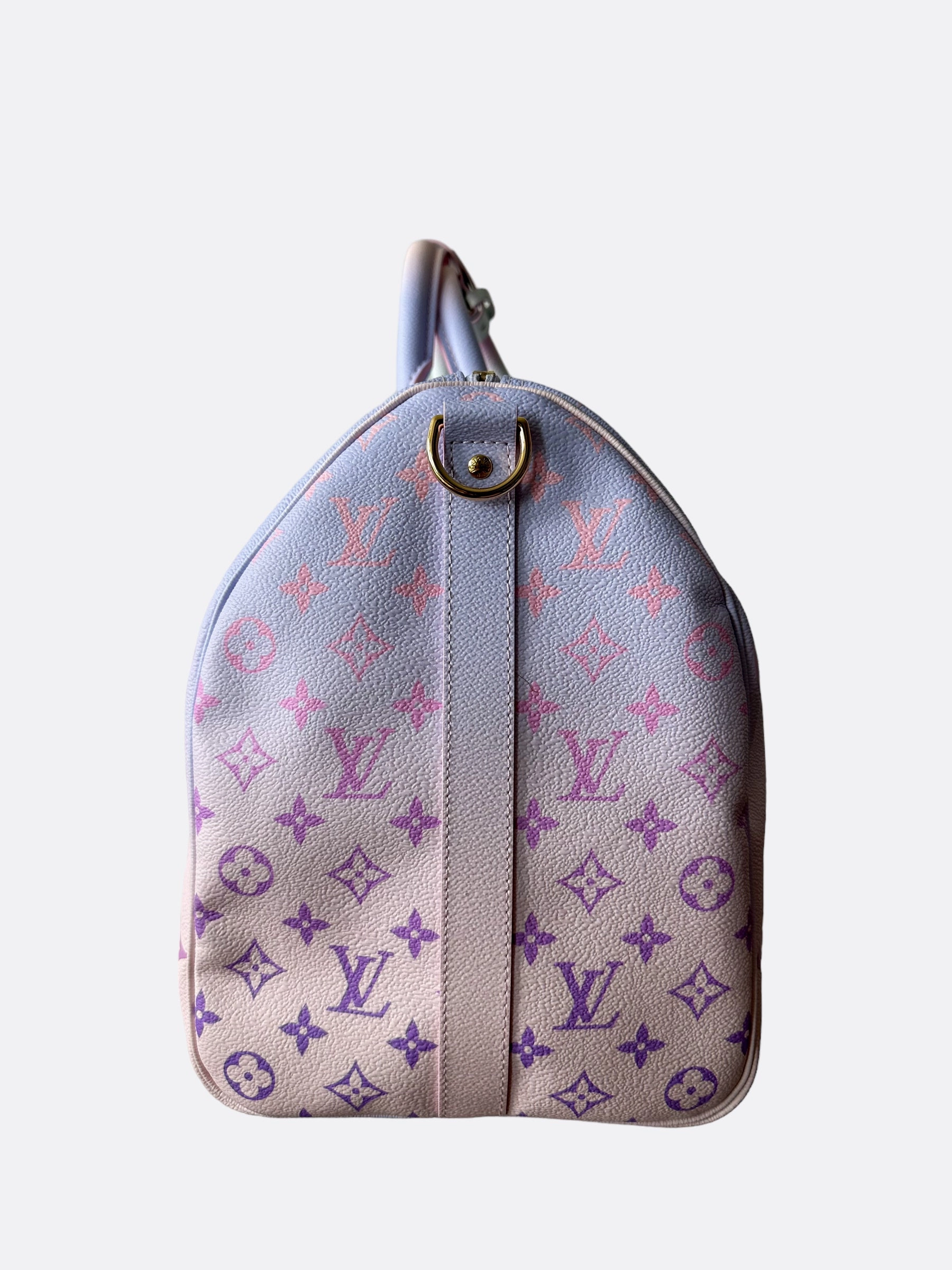 Louis Vuitton Pink Pastel Monogram Keepall 45