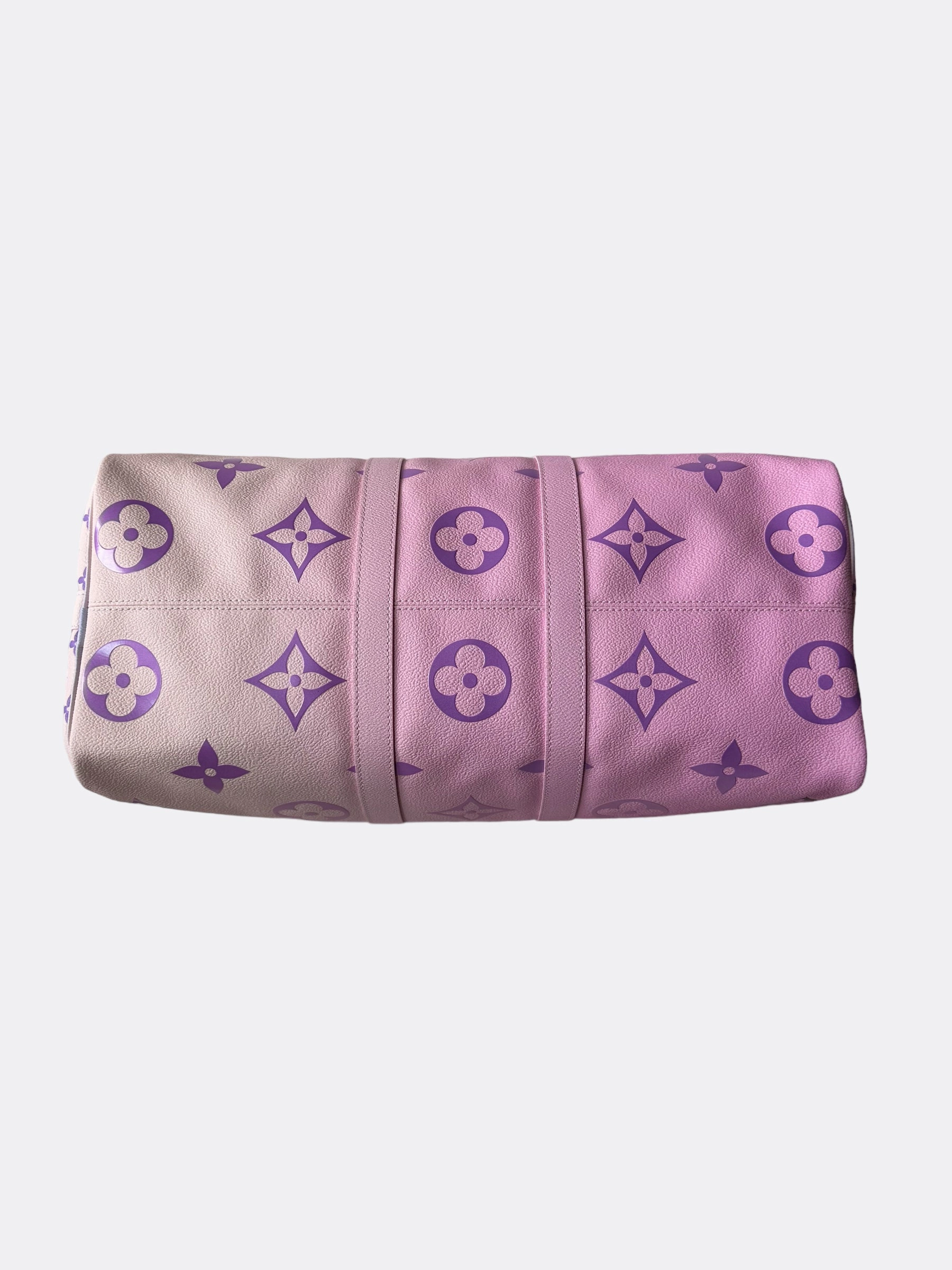 Louis Vuitton Pink Pastel Monogram Keepall 45