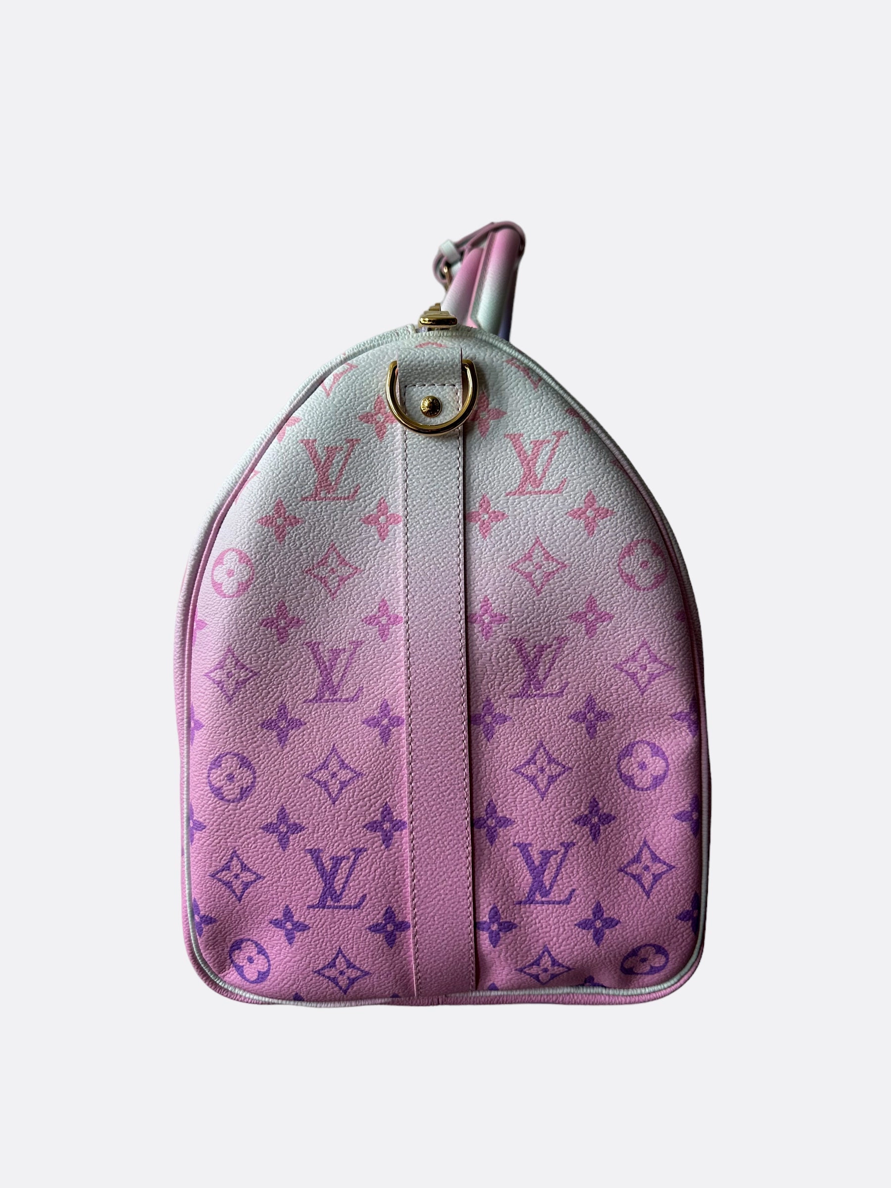 Louis Vuitton Pink Pastel Monogram Keepall 45