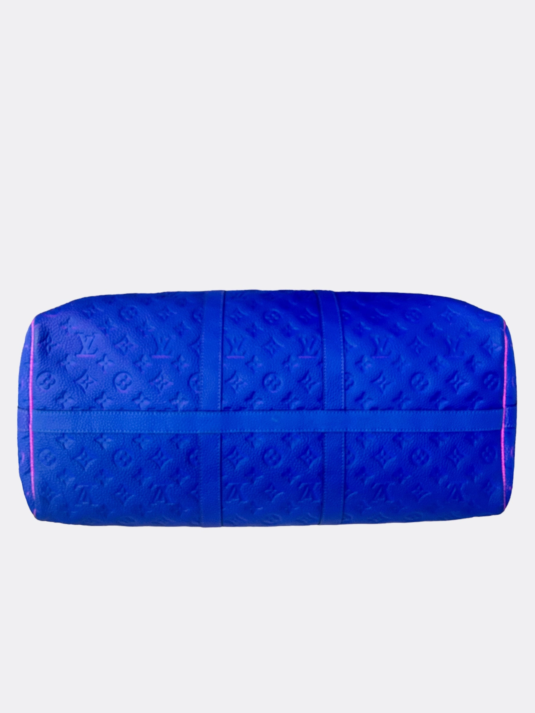 Louis Vuitton Purple & Blue Monogram Illusion Keepall 50