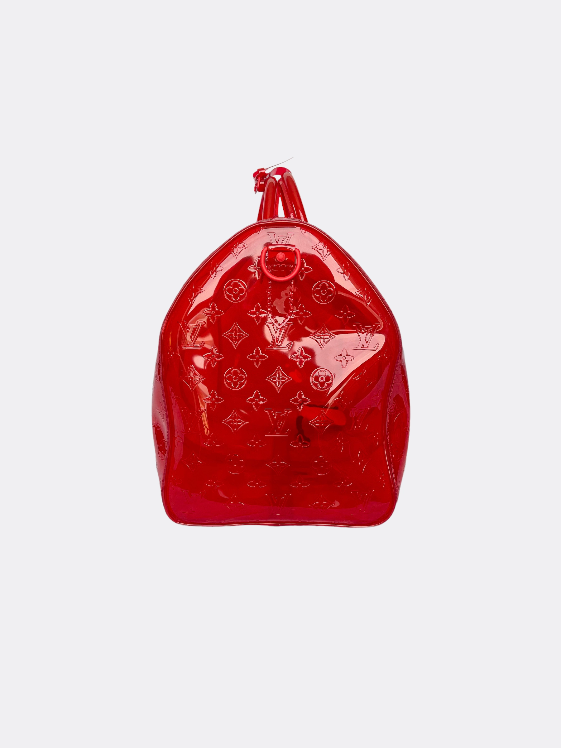 Louis Vuitton Red Prism Keepall 50