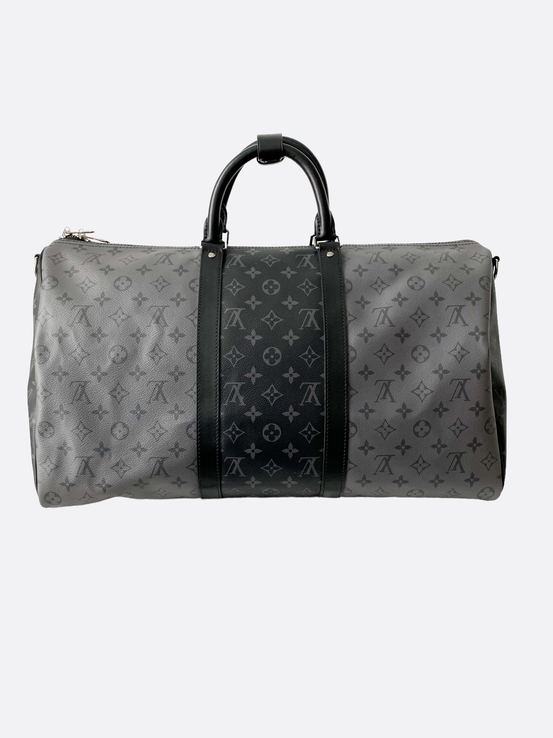 Louis Vuitton Reverse Monogram Eclipse Keepall 50