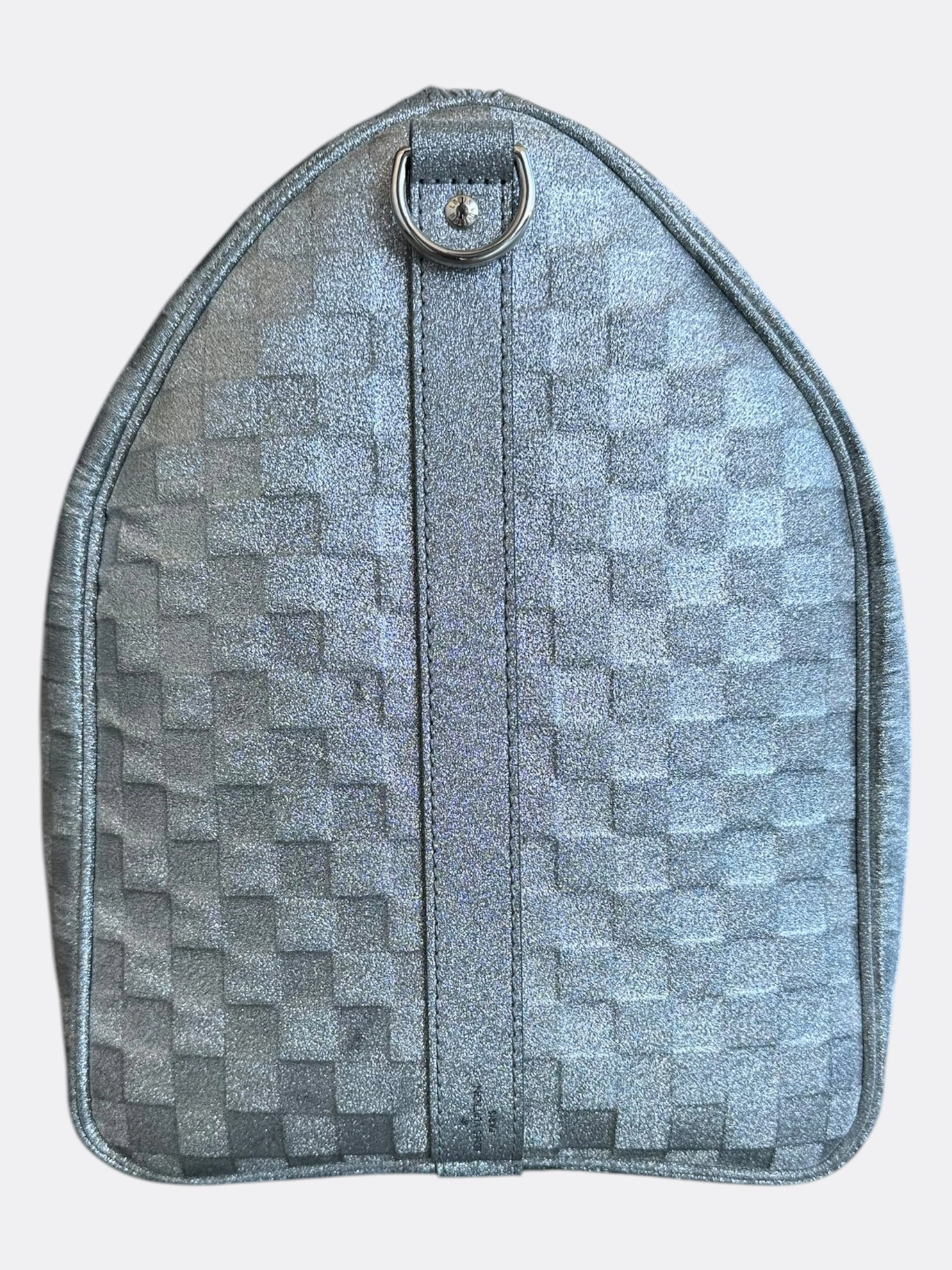 Louis Vuitton Silver Damier Glitter Keepall 50