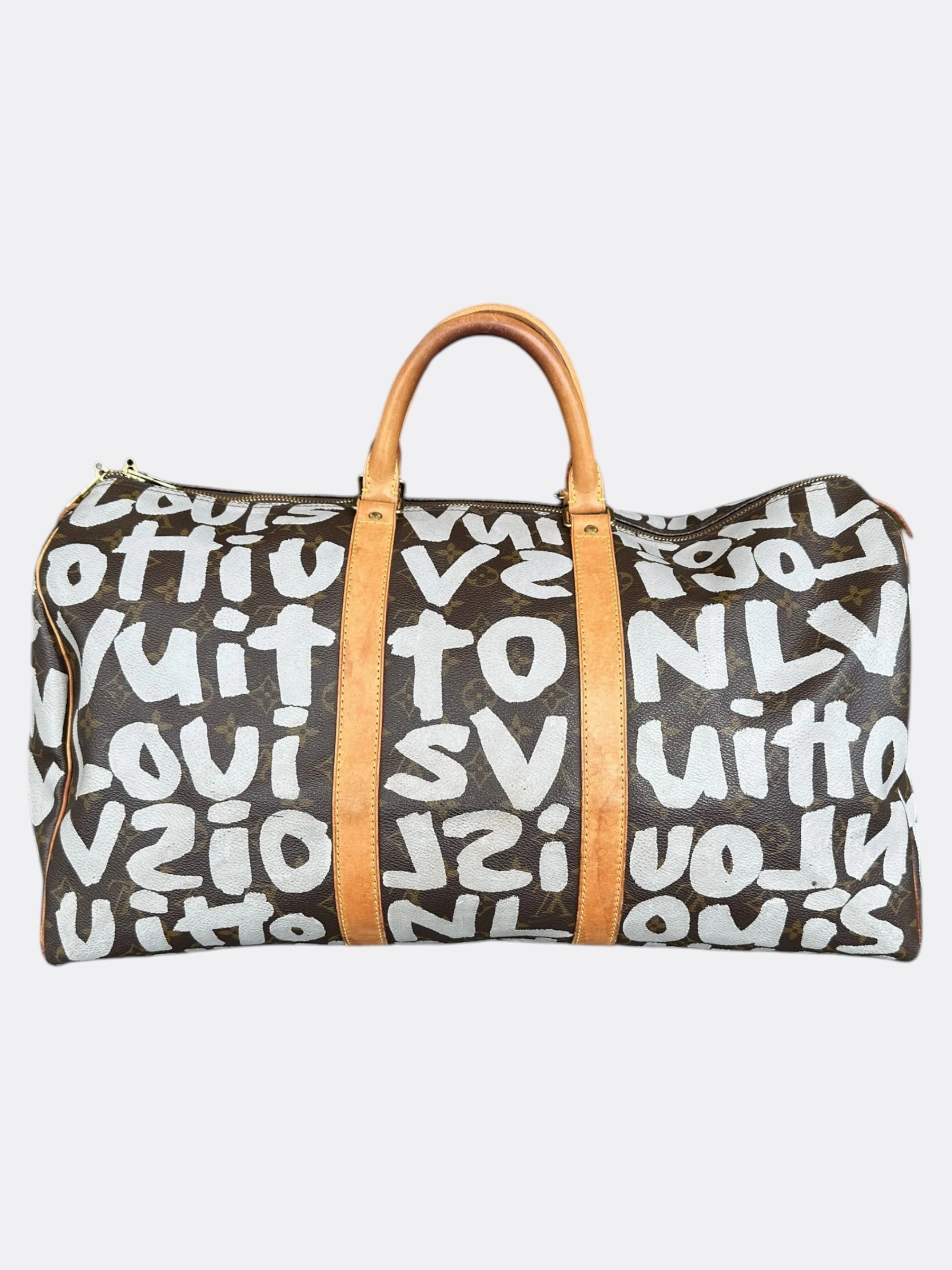 Louis Vuitton Stephen Sprouse Brown Monogram Keepall 50