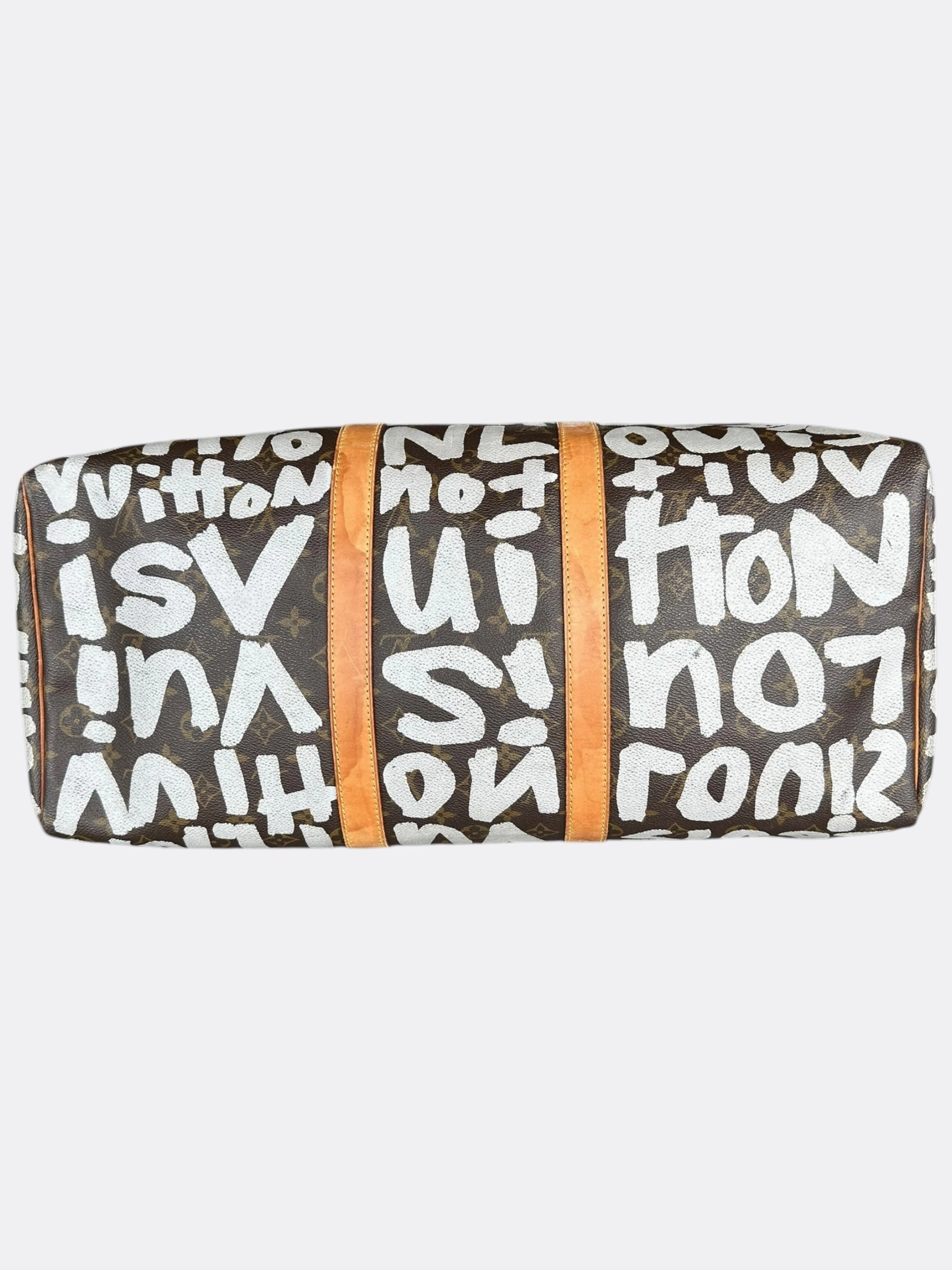 Louis Vuitton Stephen Sprouse Brown Monogram Keepall 50