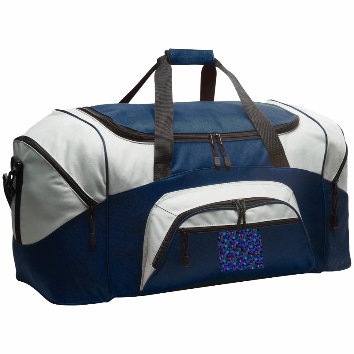 Luggage Factory  Colorblock Sport Duffel
