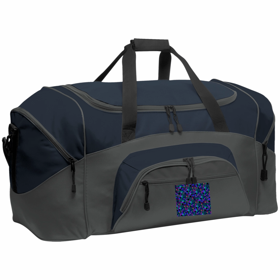 Luggage Factory  Colorblock Sport Duffel