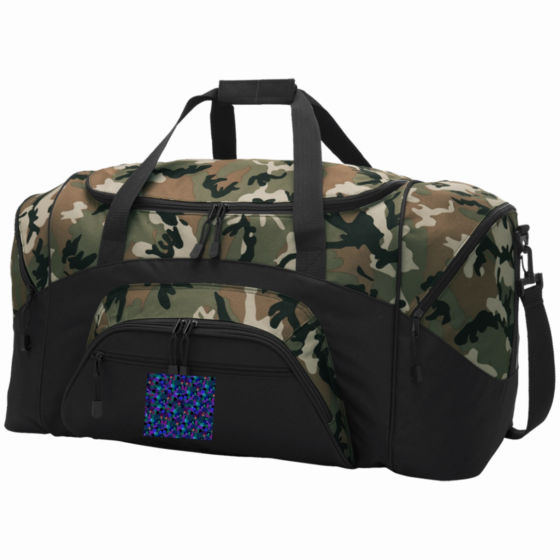 Luggage Factory  Colorblock Sport Duffel