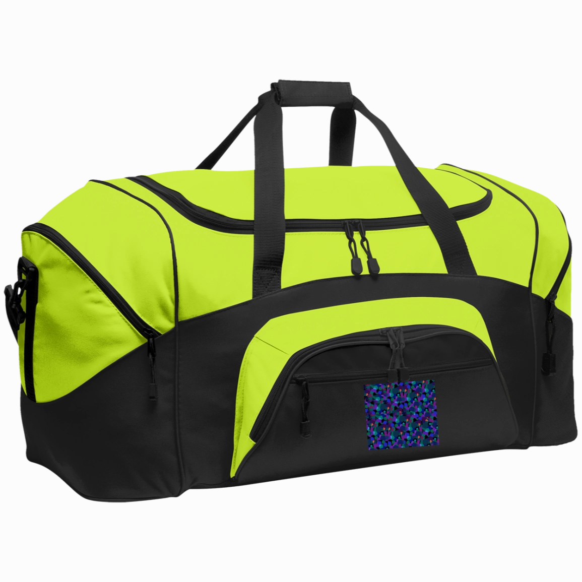 Luggage Factory  Colorblock Sport Duffel