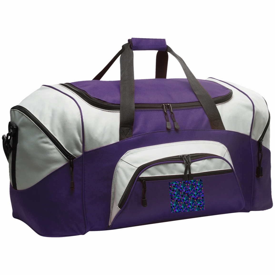 Luggage Factory  Colorblock Sport Duffel