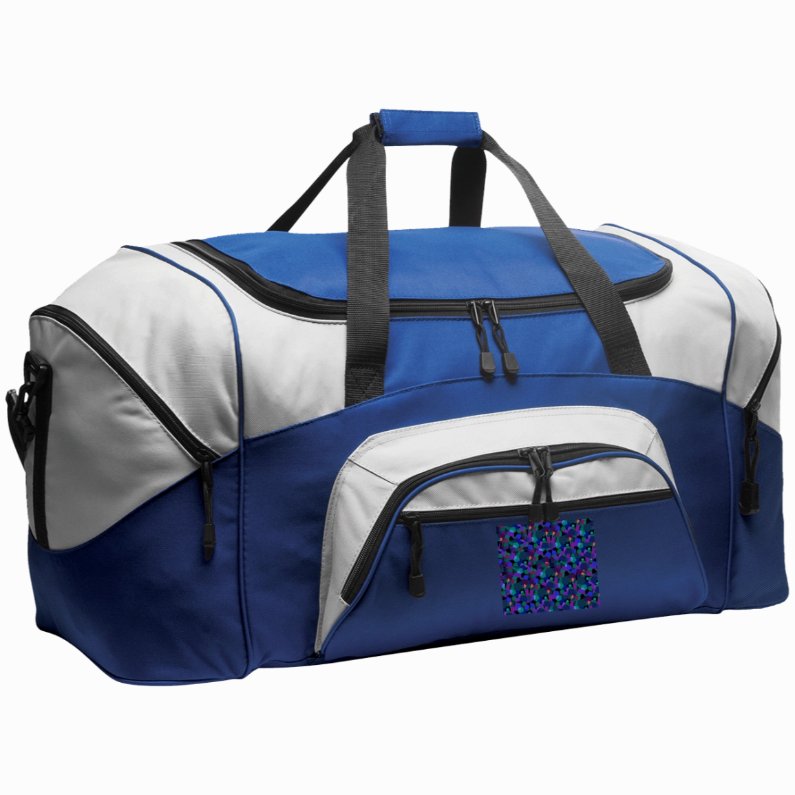 Luggage Factory  Colorblock Sport Duffel