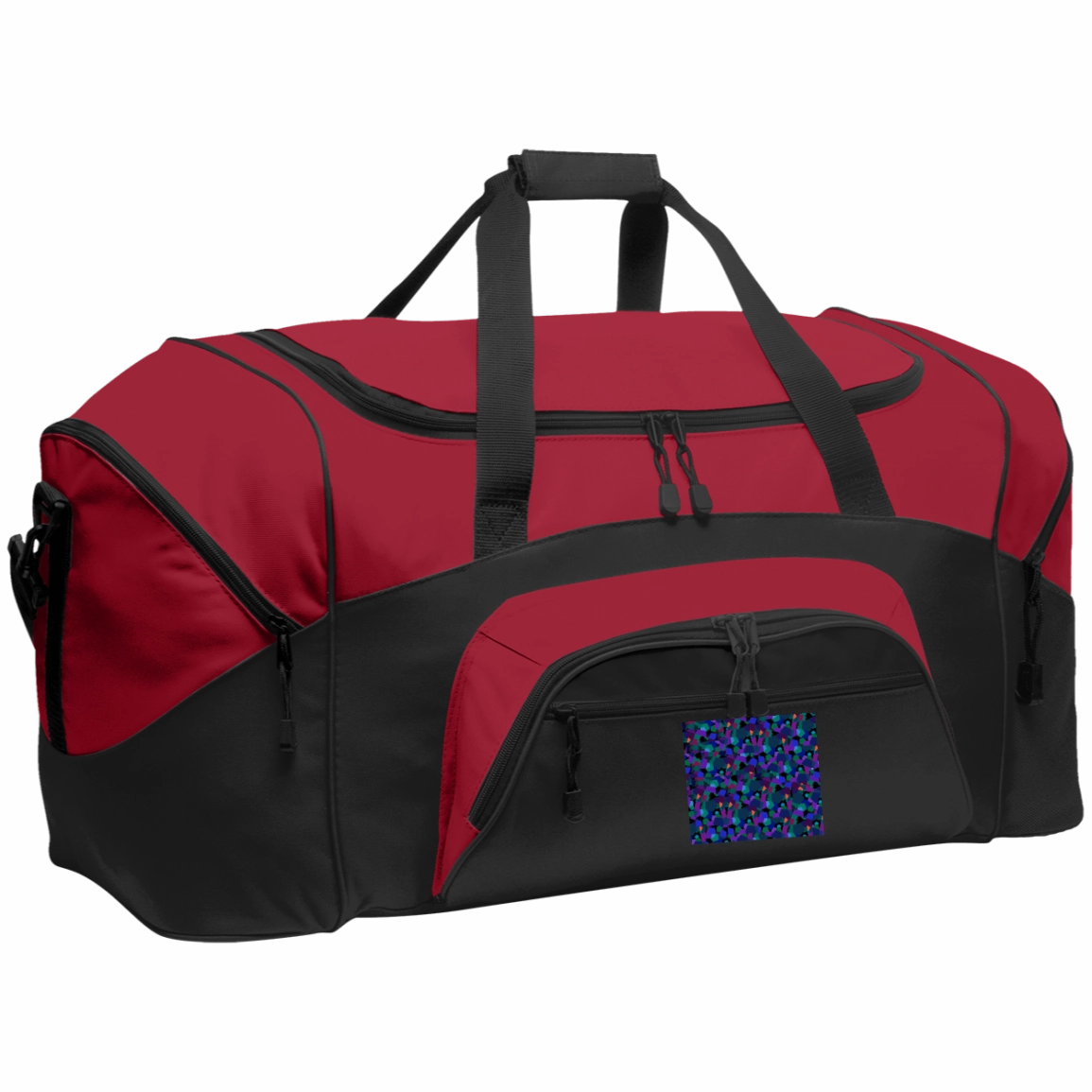 Luggage Factory  Colorblock Sport Duffel