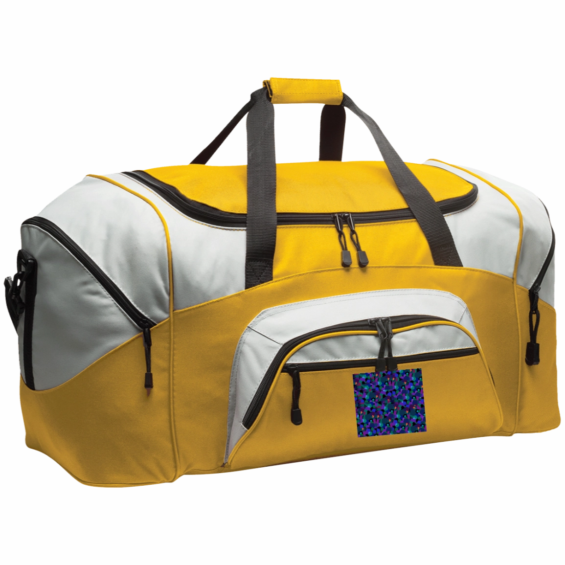Luggage Factory  Colorblock Sport Duffel