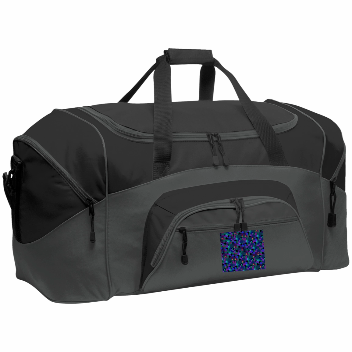 Luggage Factory  Colorblock Sport Duffel
