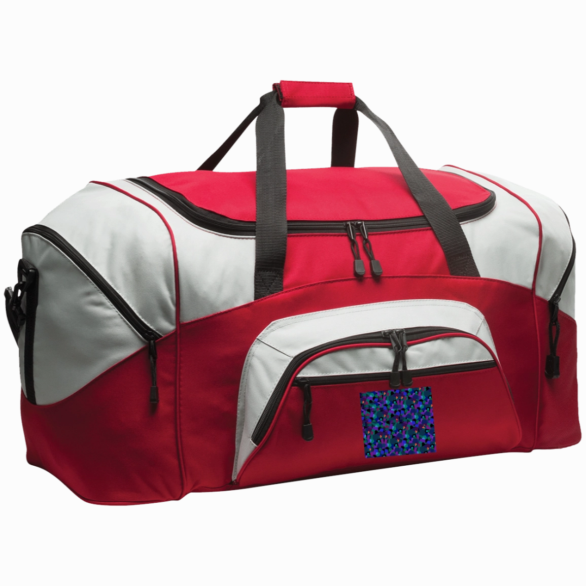 Luggage Factory  Colorblock Sport Duffel