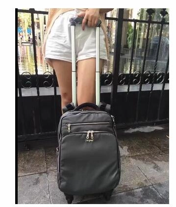 Luggage Suitcase For Women  Women Trolley Backpack 22 Inch  Wheeled Backpacks Carry-On Bags