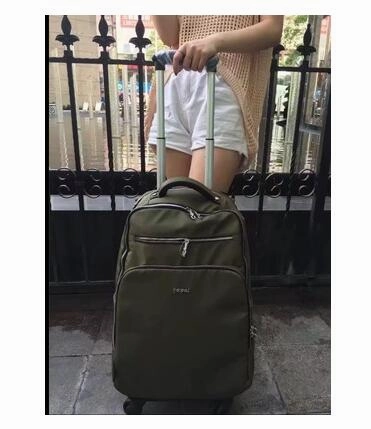 Luggage Suitcase For Women  Women Trolley Backpack 22 Inch  Wheeled Backpacks Carry-On Bags