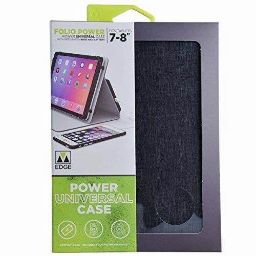 M-Edge Folio Power 4000 Mah Battery Case For 7-8" Devices, Fits Apple Ipad Mini 1/2/3/4, Amazon