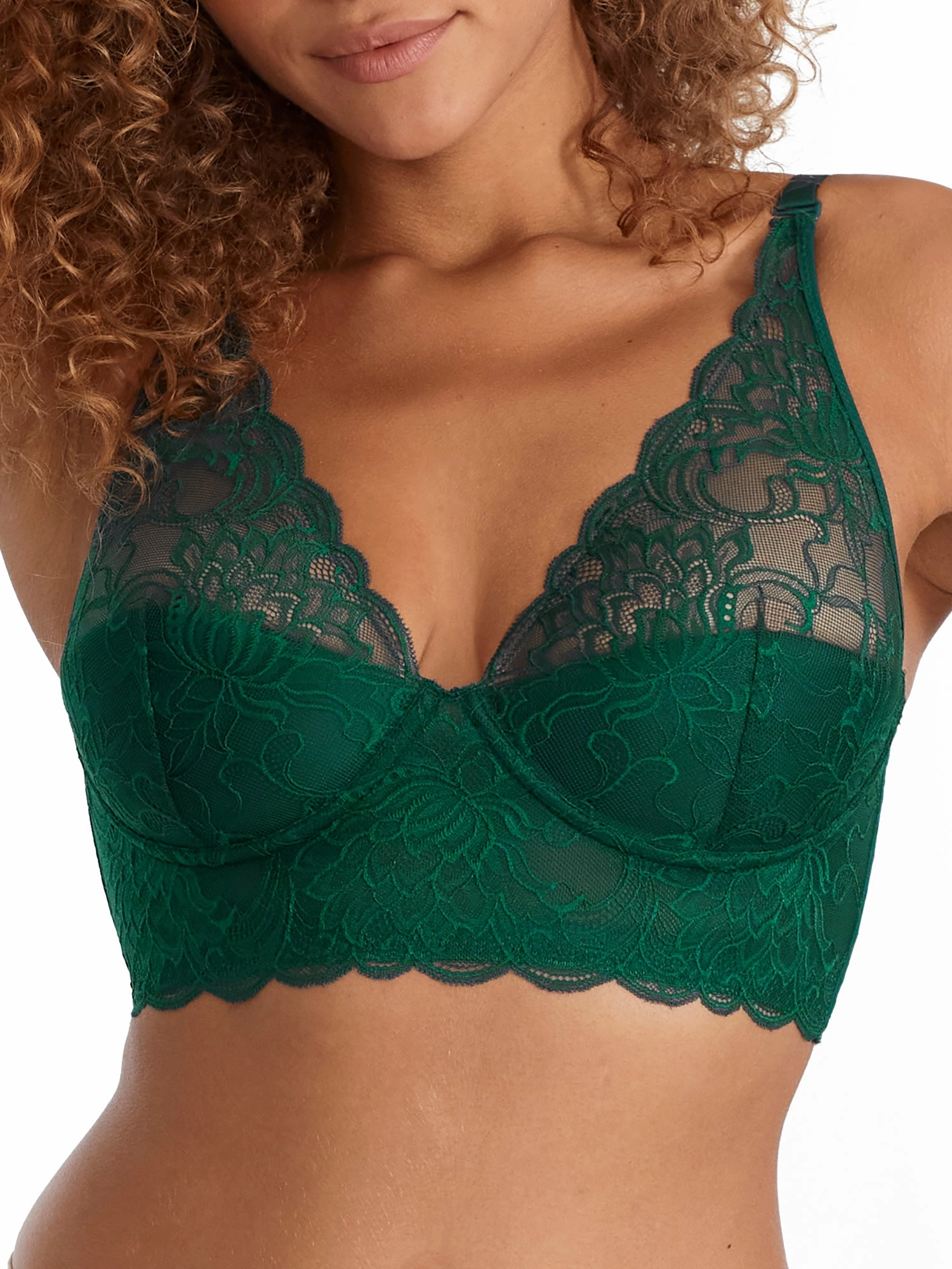 Maidenform Women's Casual Comfort Convertible Longline Bralette