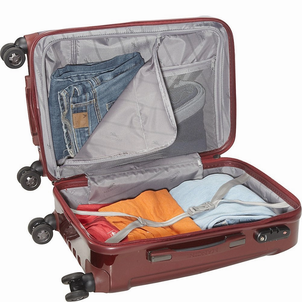Mancini M Tech 4 20" 4-Wheel Carry-On Luggage