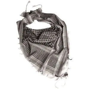 2025 Latest Many Types Official Mil-Tec Shemagh Head Scarf White / Black ,Shop Lowest Price , clearance price for you, Welcome!