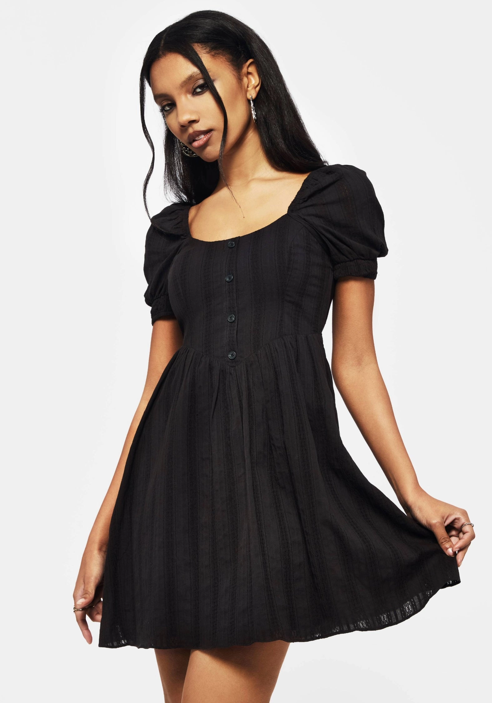 Marcia Broderie Mini Dress