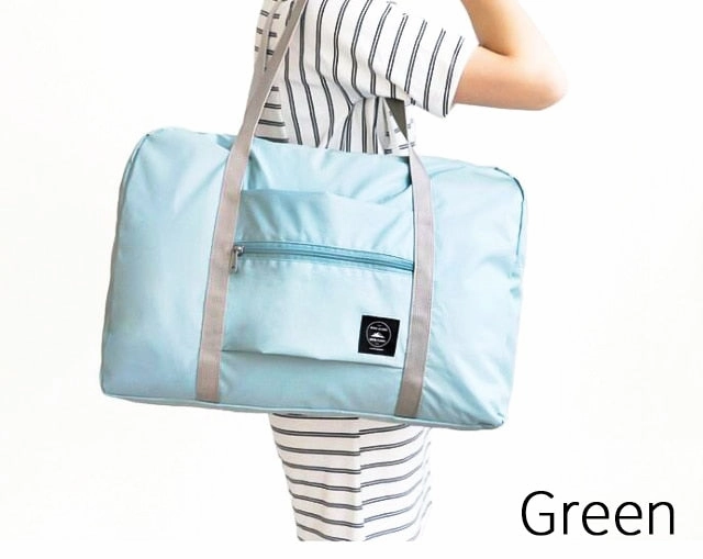 MARKROYAL New Folding Travel Bag Nylon Women Travel Bags Large Capacity Hand Luggage Tote Duffel