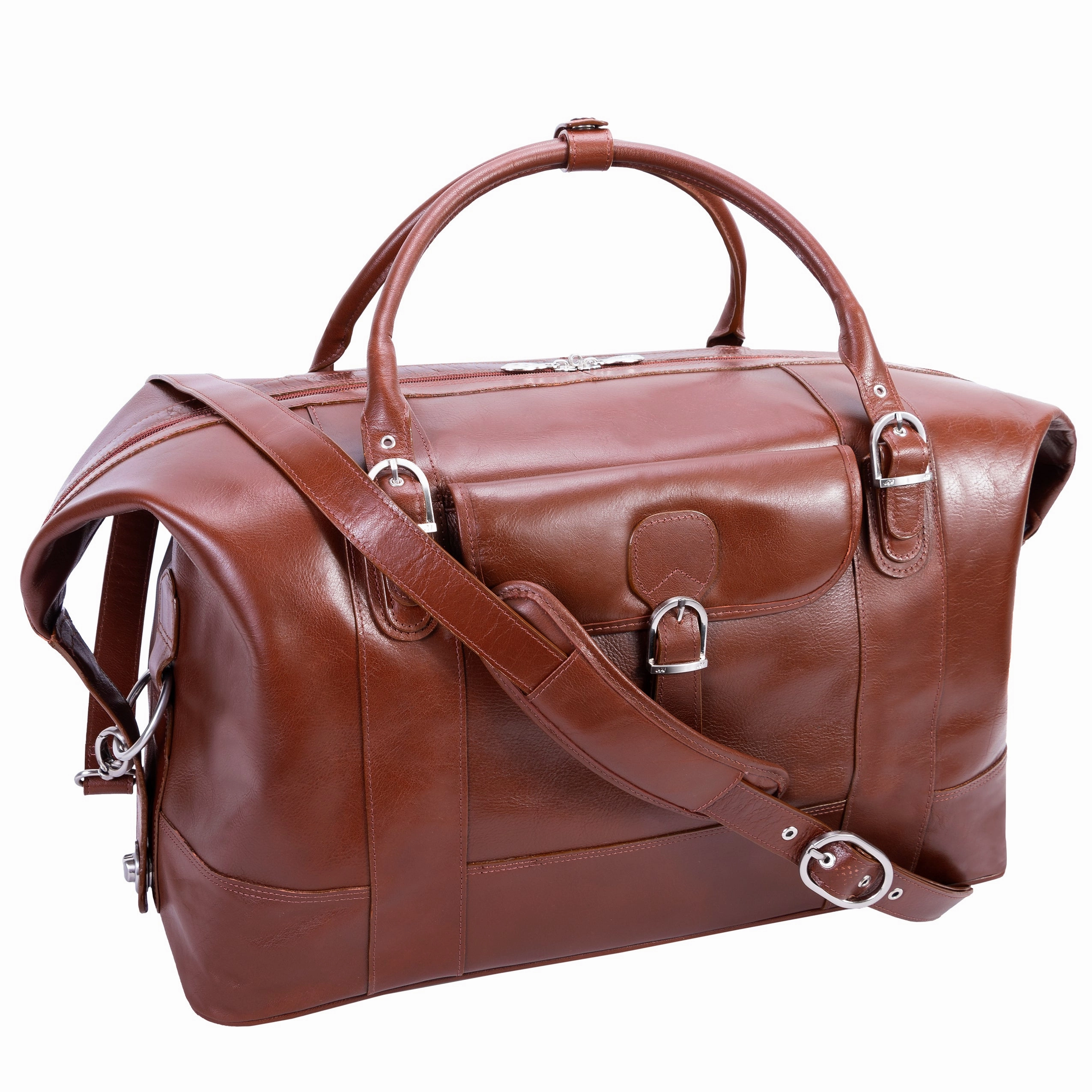 McKlein USA Amore Leather Duffel Bag