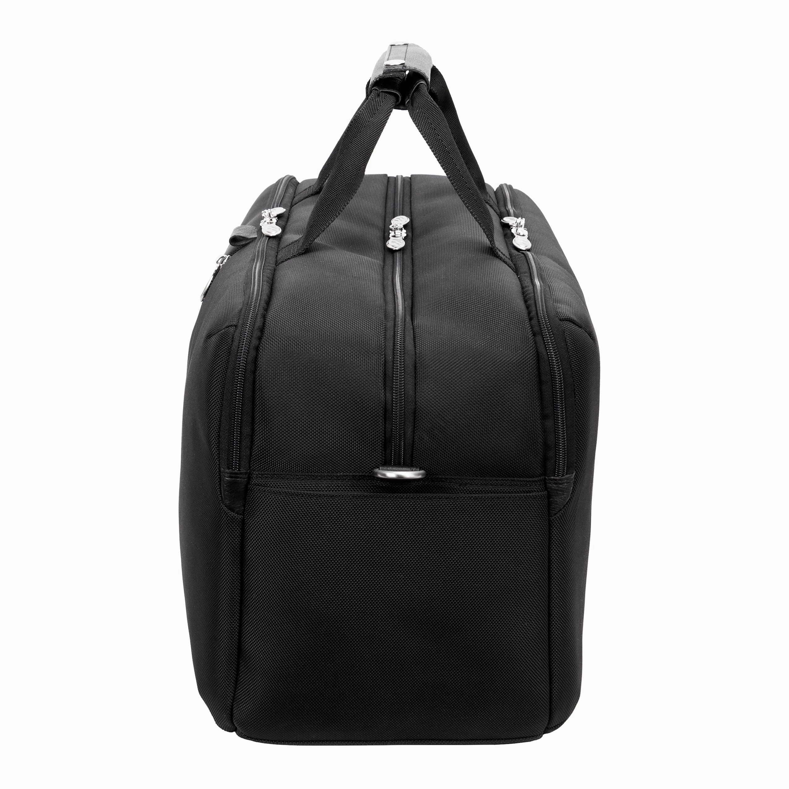 McKlein USA Avondale 22" Nylon Triple Compartment Carry-All Travel Laptop Duffel