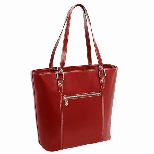 McKleinUSA CRISTINA 97546 Red Leather Women's Business Tote