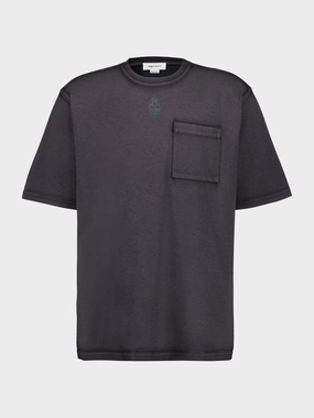 Men's Black Skull T-Shirt Tops Mens - flannel shirts