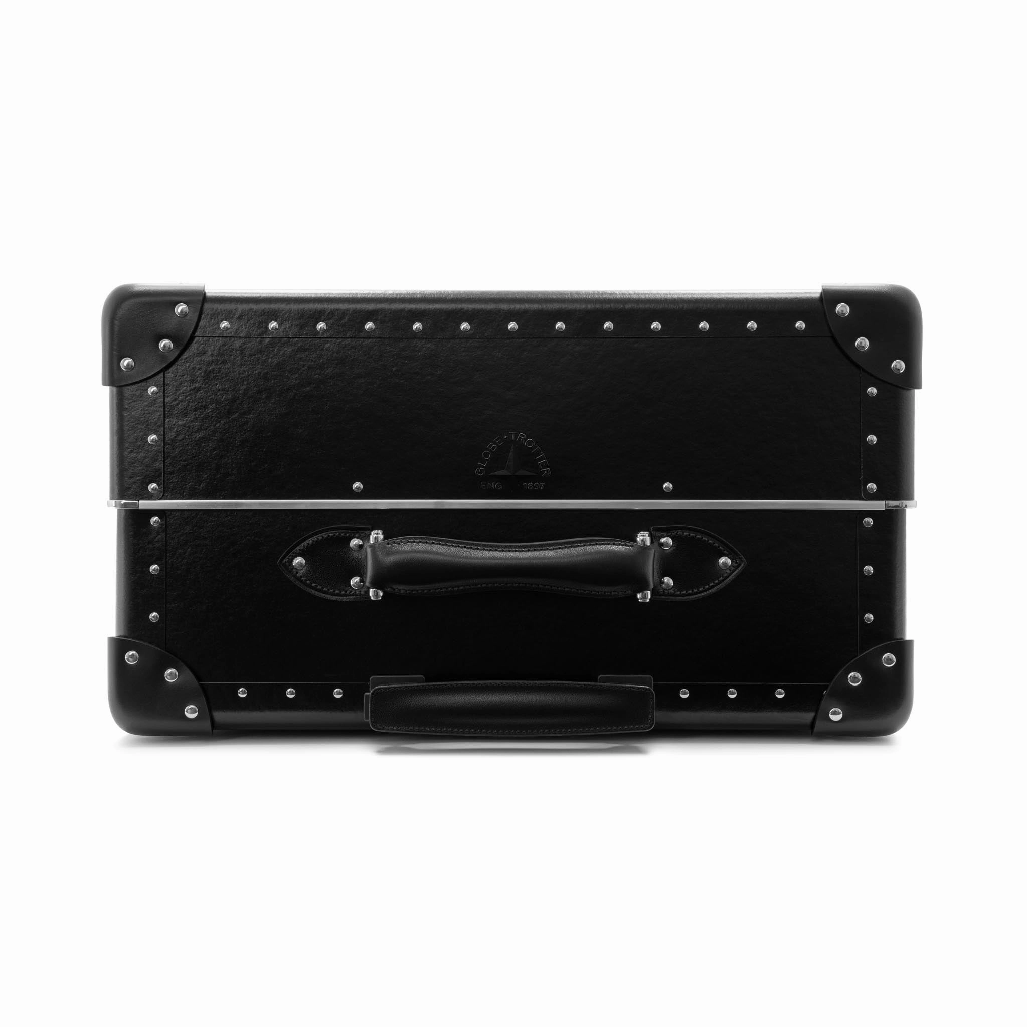 Metropolis  Large Check-In - 4 Wheels | Black/Black/Chrome