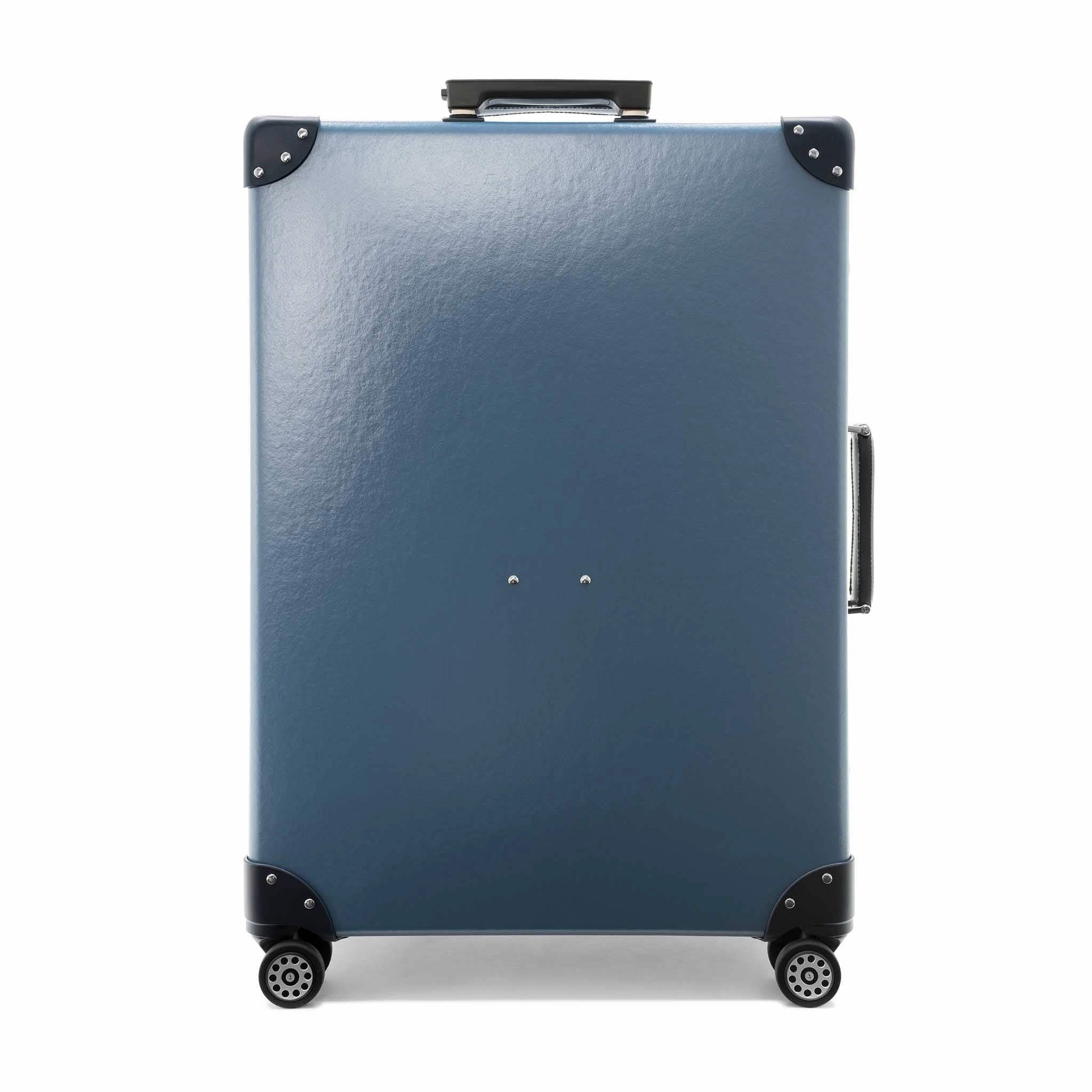 Metropolis  Large Check-In - 4 Wheels | Fog Blue/Navy/Chrome
