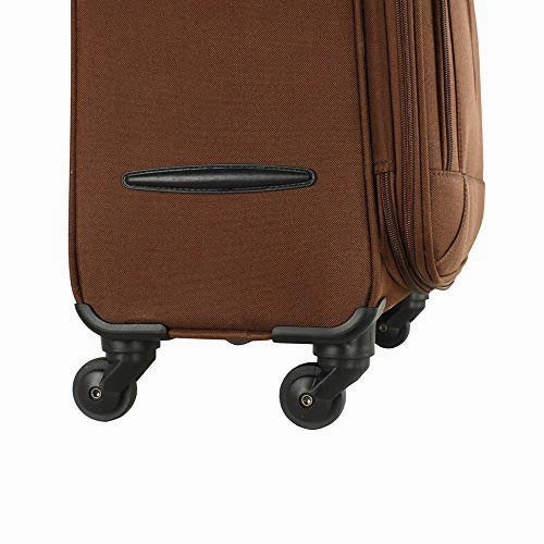 Mia Toro Italy Tena Softside Spinner Carry-on, Red