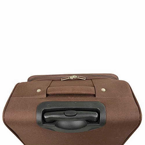 Mia Toro Italy Tena Softside Spinner Carry-on, Red