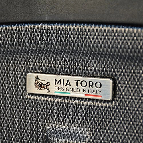Mia Toro Luggage Tasca Fusion Hardside Spinner Carry-On, White, One Size