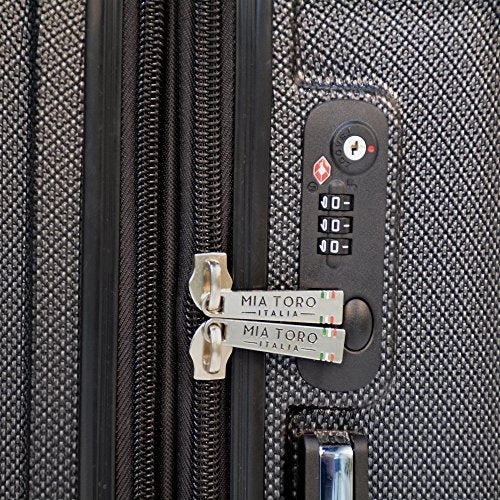 Mia Toro Luggage Tasca Fusion Hardside Spinner Carry-On, White, One Size