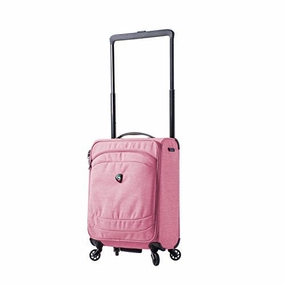 Mia Toro M1127-20In-Fuc Italy Kitelite Strato Softside Spinner 20" Carry-On, Multicolored
