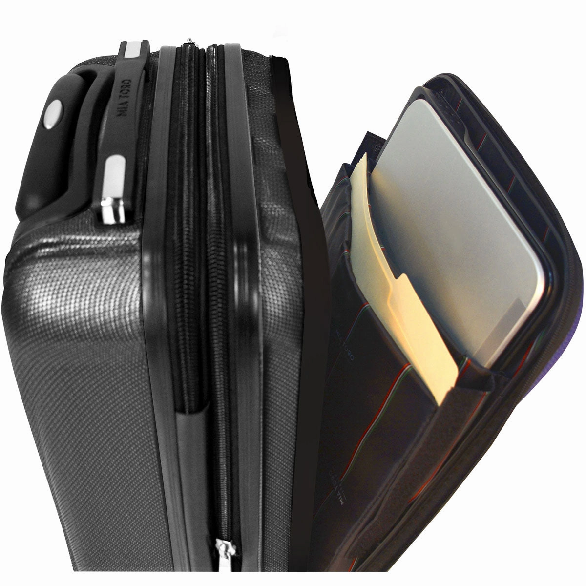 Mia Toro Tasca Fusion Hardside Spinner Carry On