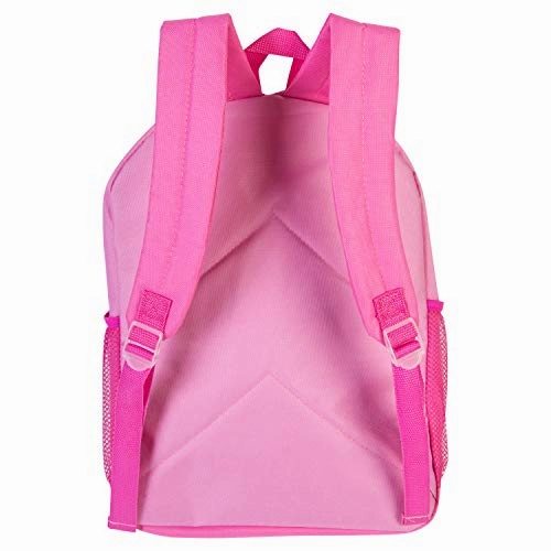 Minnie Mouse Backpack Combo Set - Disney Minnie Mouse Girls' 4 Piece Backpack Set - Backpack & Lunch Kit (Pink)