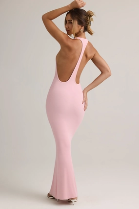 Modal Racerback Maxi Dress in Baby Pink Dresses best price