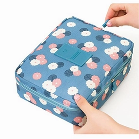Multifunction Portable Travel Toiletry Bag - Mr.Pro Travel Makeup Cosmetic Printed Bag Beach Pouch,
